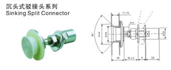 沉頭駁接頭型號(hào)JC-TC14